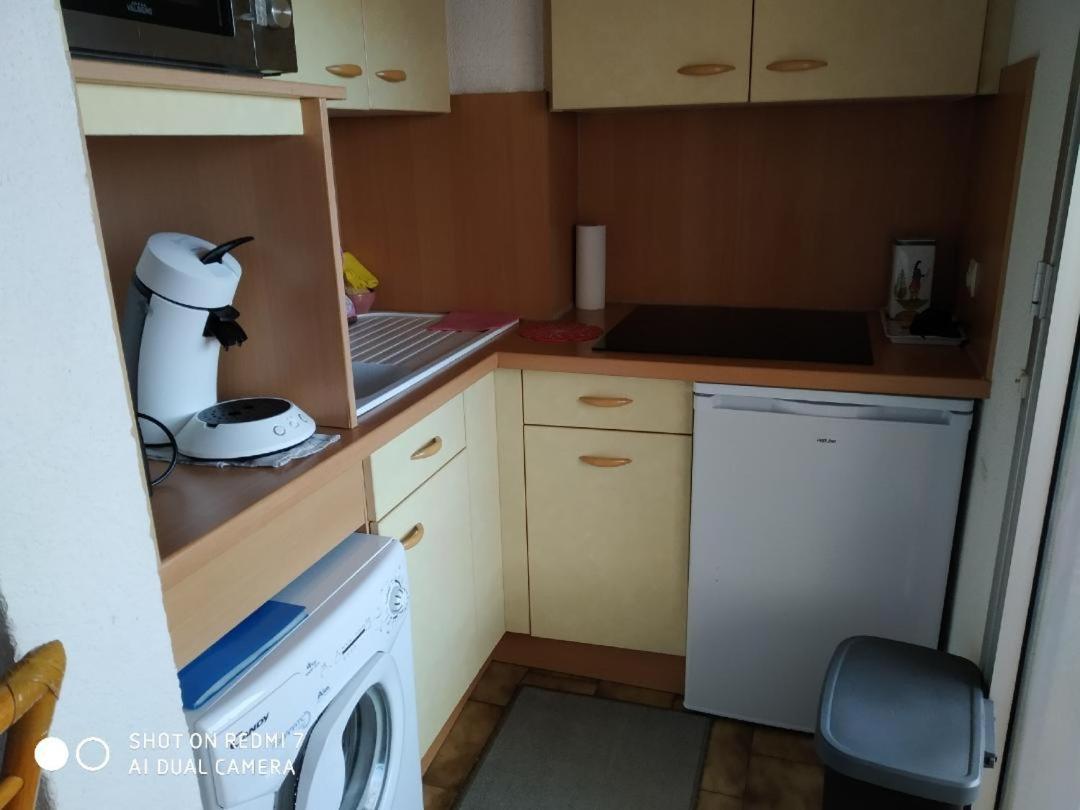 Appartement T2 Vue Mer Et Port,2 Balcons, Parking Prive Canet-en-Roussillon Luaran gambar